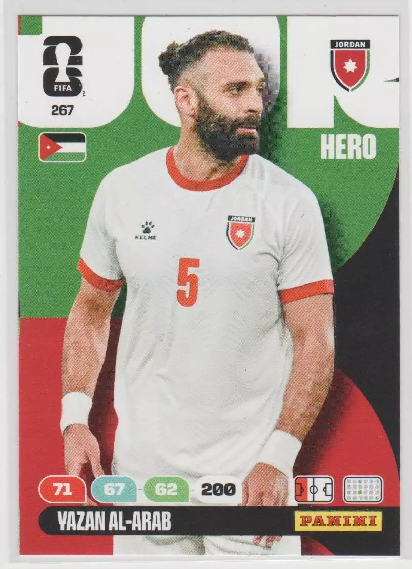 PANINI Чемпионат Мира 2026. Adrenalyn XL#267 Yazan al-Arab