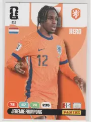 PANINI Чемпионат Мира 2026. Adrenalyn XL#315 Jeremie Frimpong