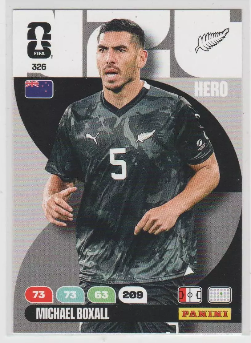 PANINI Чемпионат Мира 2026. Adrenalyn XL#326 Michel Boxall