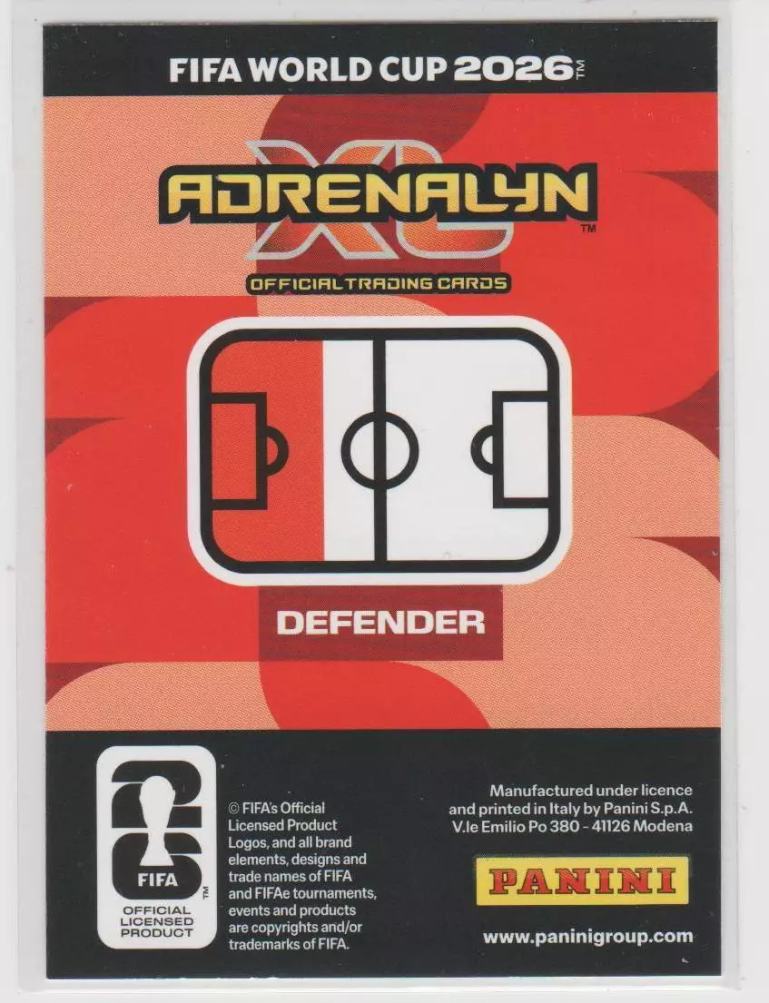 PANINI Чемпионат Мира 2026. Adrenalyn XL#326 Michel Boxall 1