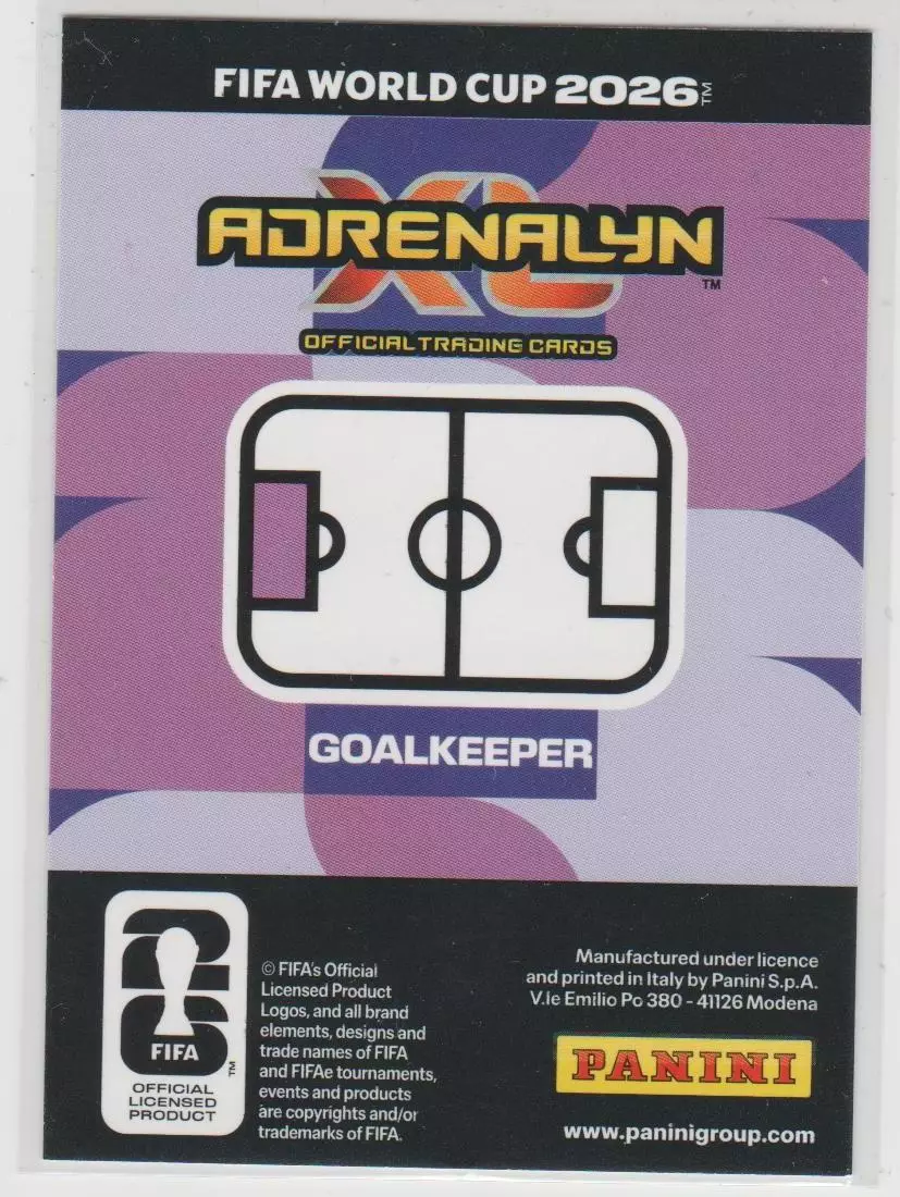 PANINI Чемпионат Мира 2026. Adrenalyn XL#556 Diogo Costa SPECIAL 2 / Top Keeper 1