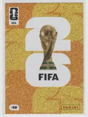 PANINI Чемпионат Мира 2026. Adrenalyn XL#624 Trophy ULTRA RARE / Official Emblem