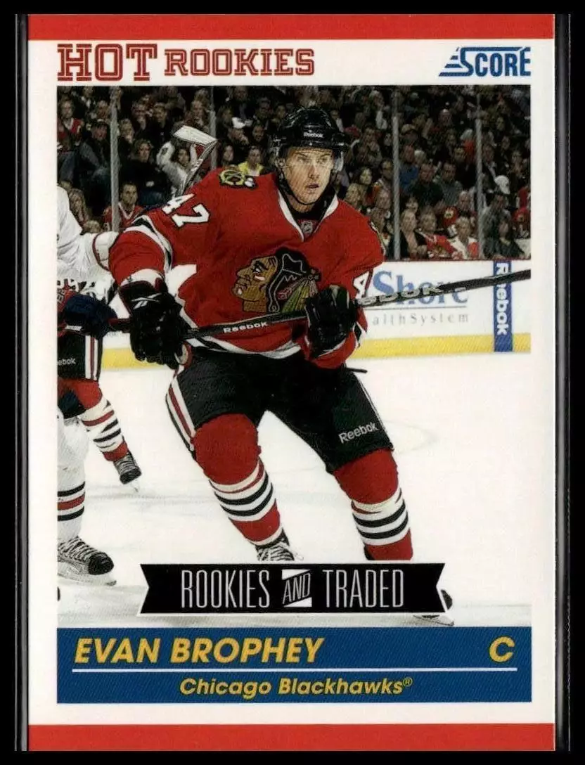 2010-11 Score #652 Evan Brophey RC