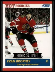 2010-11 Score #652 Evan Brophey RC
