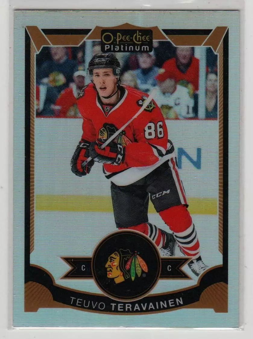 2015-16 O-Pee-Chee Platinum Rainbow #17 Teuvo Teravainen