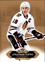 2016-17 Fleer Showcase #37 Jonathan Toews