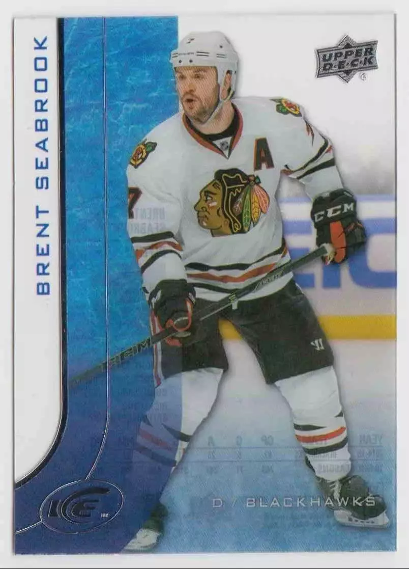 2015-16 Upper Deck Ice #80 Brent Seabrook