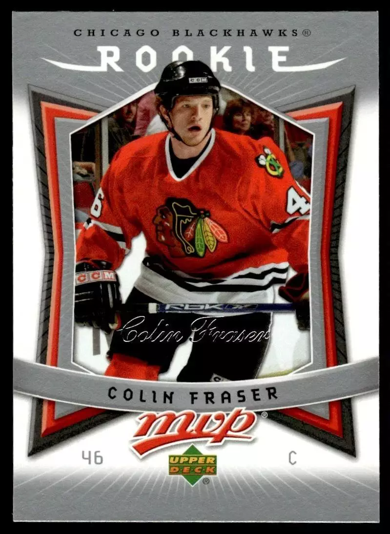 2007-08 Upper Deck MVP #302 Colin Fraser RC