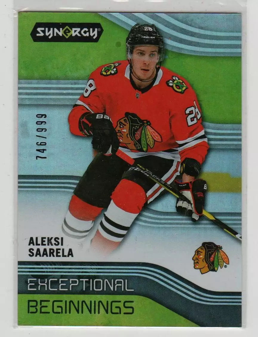 2019-20 Synergy Exceptional Beginnings #EB14 Aleksi Saarela 746\999