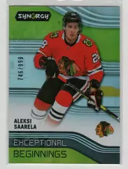 2019-20 Synergy Exceptional Beginnings #EB14 Aleksi Saarela 746\999