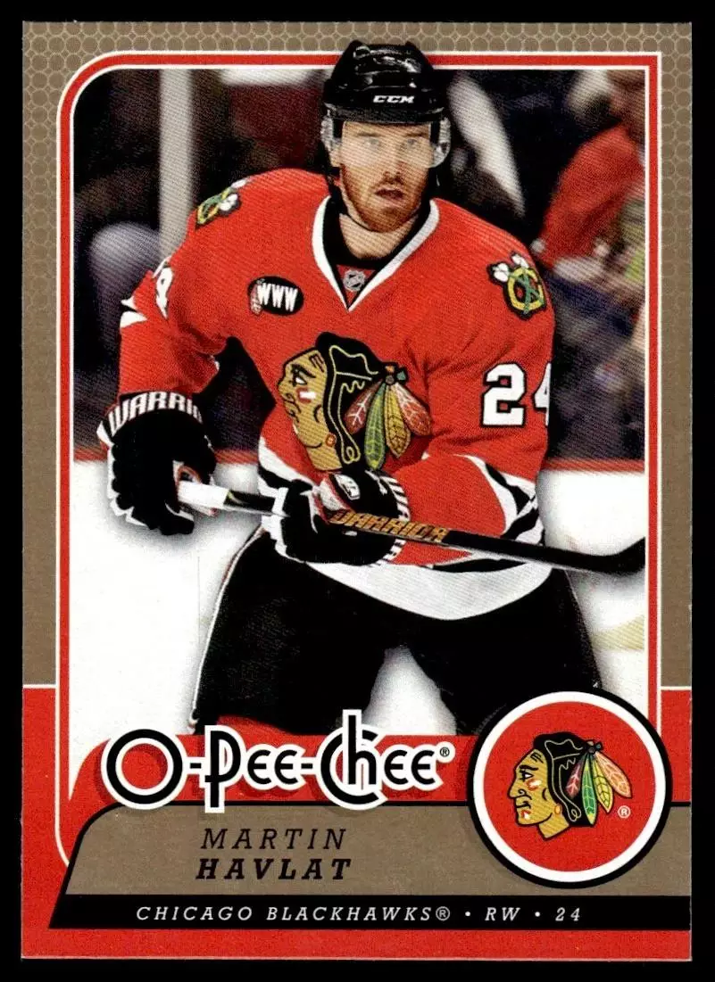 2008-09 O-Pee-Chee #70 Martin Havlat