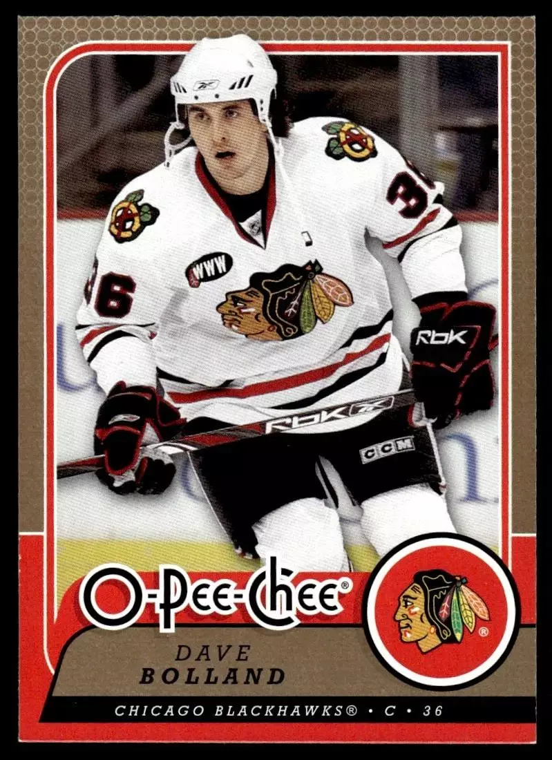 2008-09 O-Pee-Chee #198 Dave Bolland