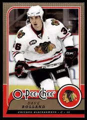 2008-09 O-Pee-Chee #198 Dave Bolland