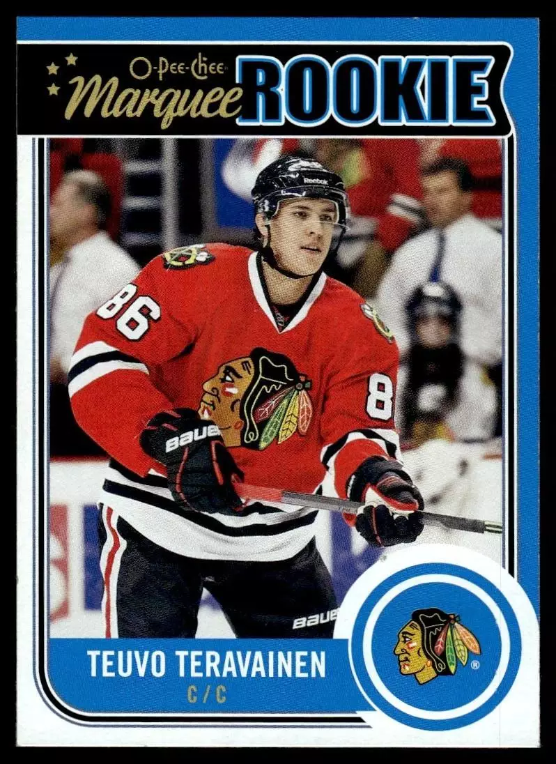 2014-15 O-Pee-Chee #507 Teuvo Teravainen RC