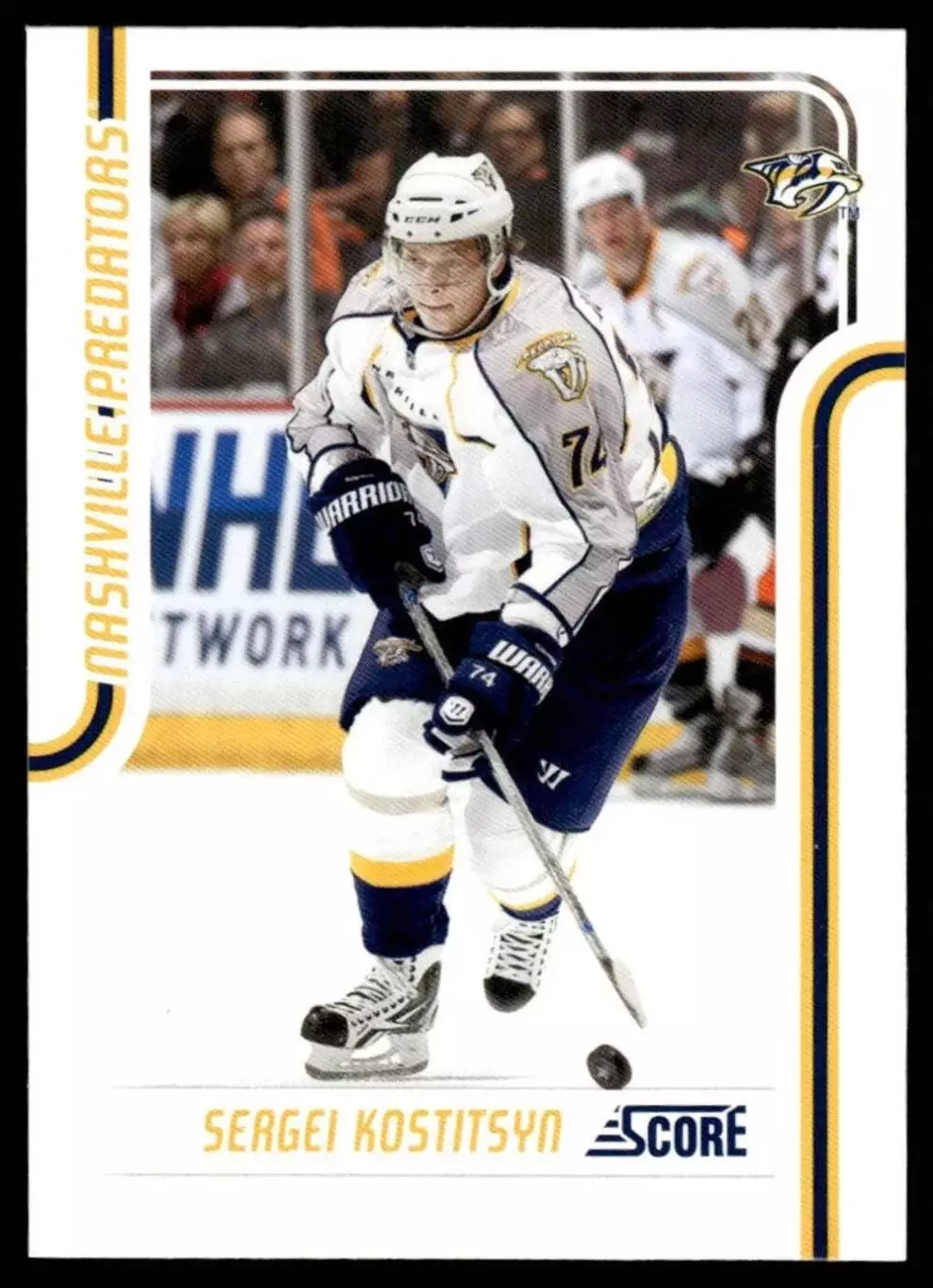 2011-12 Score #265 Sergei Kostitsyn