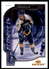 2000-01 Upper Deck MVP #195 David Gosselin RC