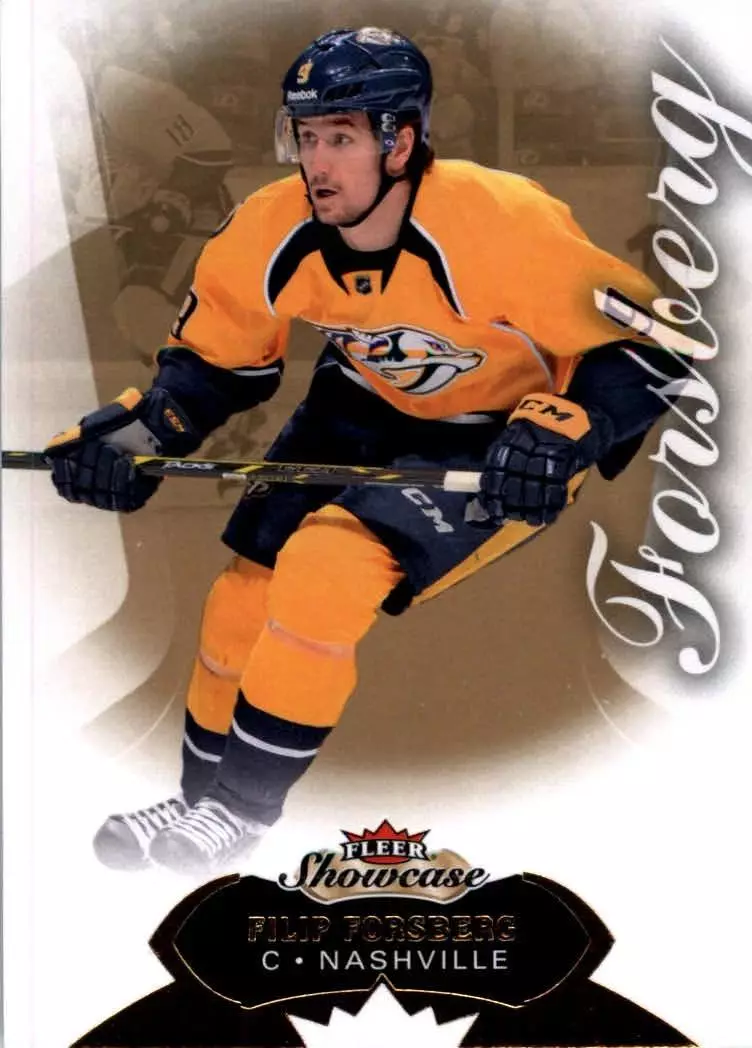 2014-15 Fleer Showcase #28 Filip Forsberg
