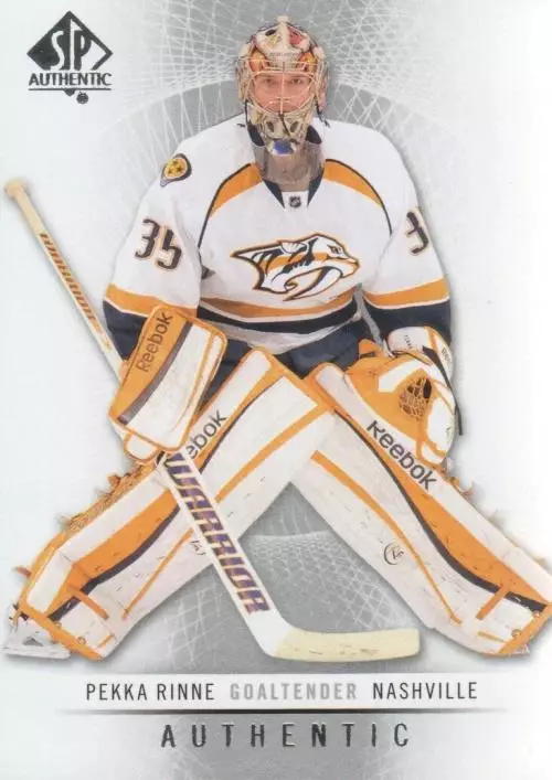 2012-13 SP Authentic #16 Pekka Rinne