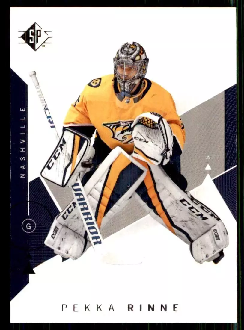 2018-19 SP Authentic #39 Pekka Rinne