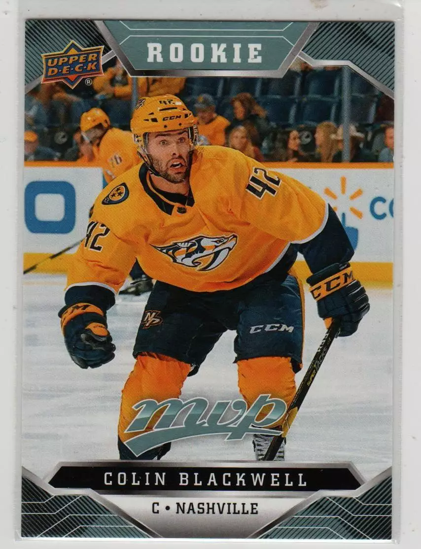 2019-20 Upper Deck MVP #222 Colin Blackwell SP RC
