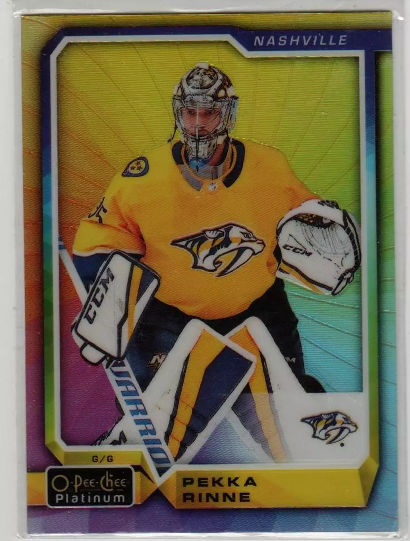 2018-19 O-Pee-Chee Platinum Color Wheel #135 Pekka Rinne