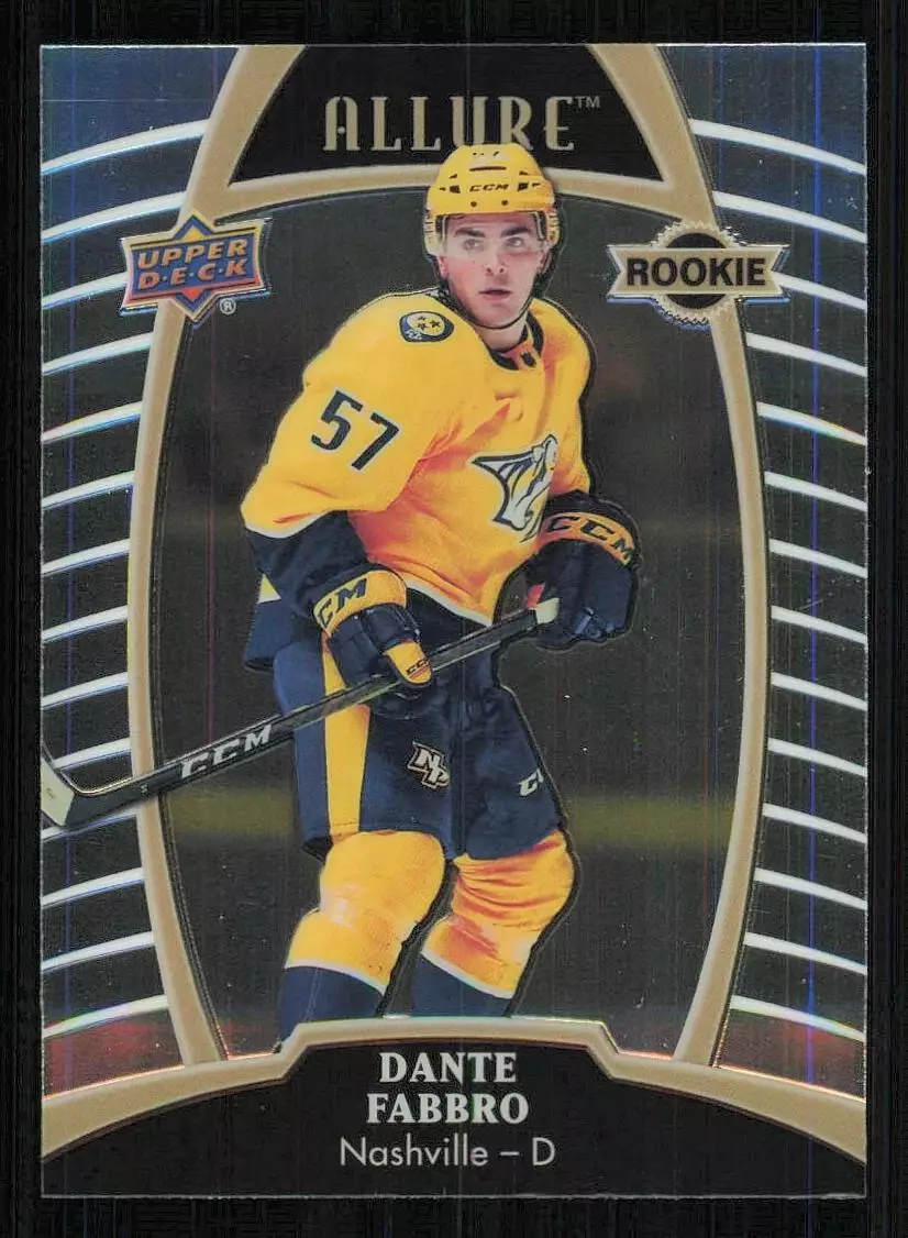 2019-20 Upper Deck Allure #78 Dante Fabbro RC