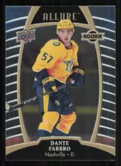 2019-20 Upper Deck Allure #78 Dante Fabbro RC
