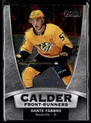 2019-20 O-Pee-Chee Platinum Calder Front Runners #CF11 Dante Fabbro