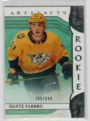 2019-20 Artifacts #166 Dante Fabbro RC 305\999