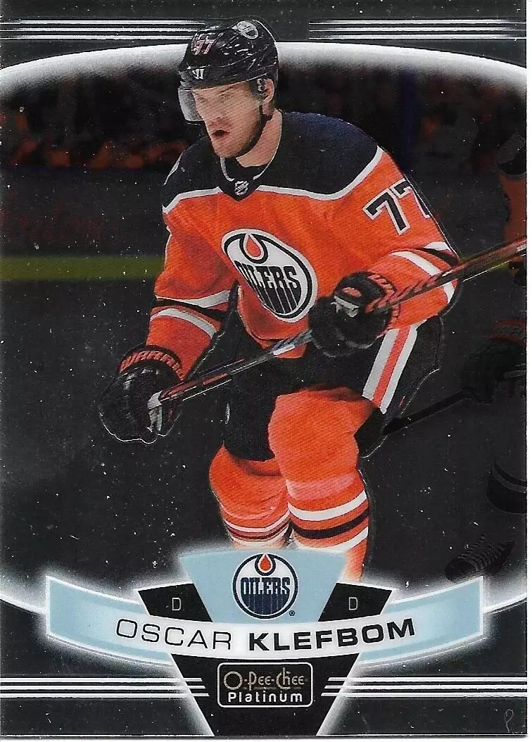 2019-20 O-Pee-Chee Platinum #43 Oscar Klefbom