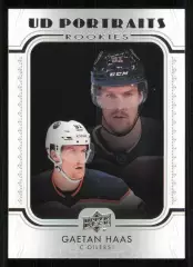 2019-20 Upper Deck UD Portraits #P74 Gaetan Haas