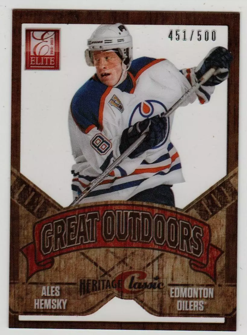 2012-13 Elite The Great Outdoors #31 Ales Hemsky 451\500