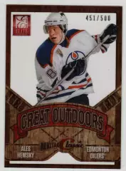 2012-13 Elite The Great Outdoors #31 Ales Hemsky 451\500
