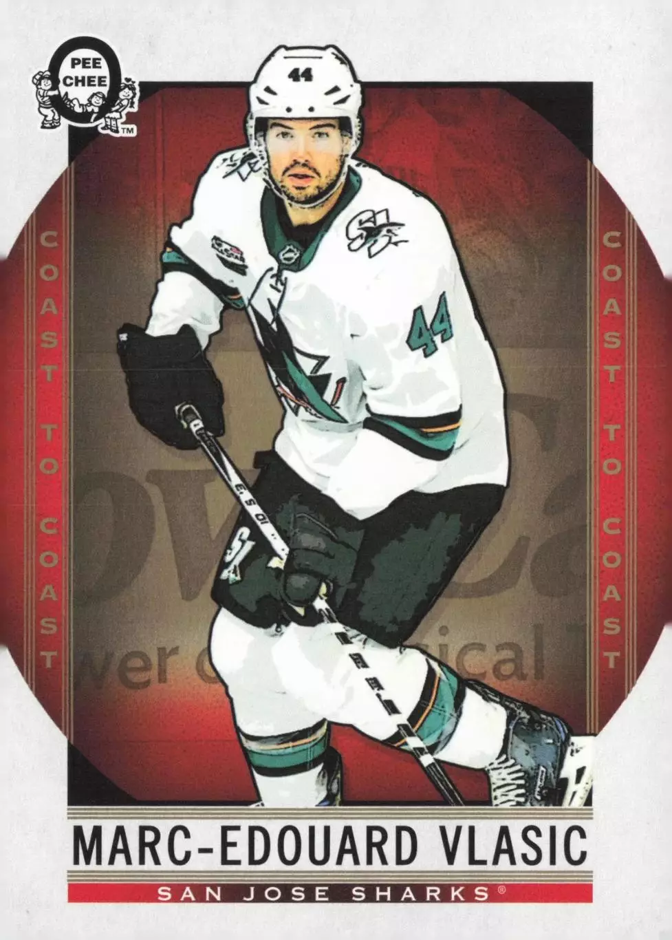 2018-19 O-Pee-Chee Coast to Coast #38 Marc-Edouard Vlasic