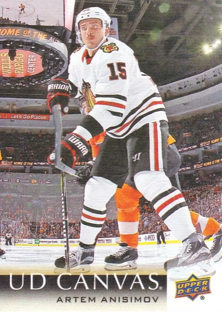 2018-19 Upper Deck Canvas #C18 Artem Anisimov