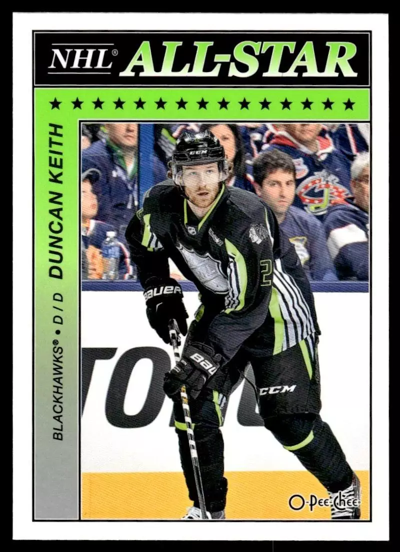 2015-16 O-Pee-Chee All-Star Glossy #AS6 Duncan Keith