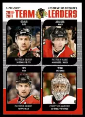 2011-12 O-Pee-Chee Team Leaders #TL7 Sharp/Kane/Sharp/Crawford