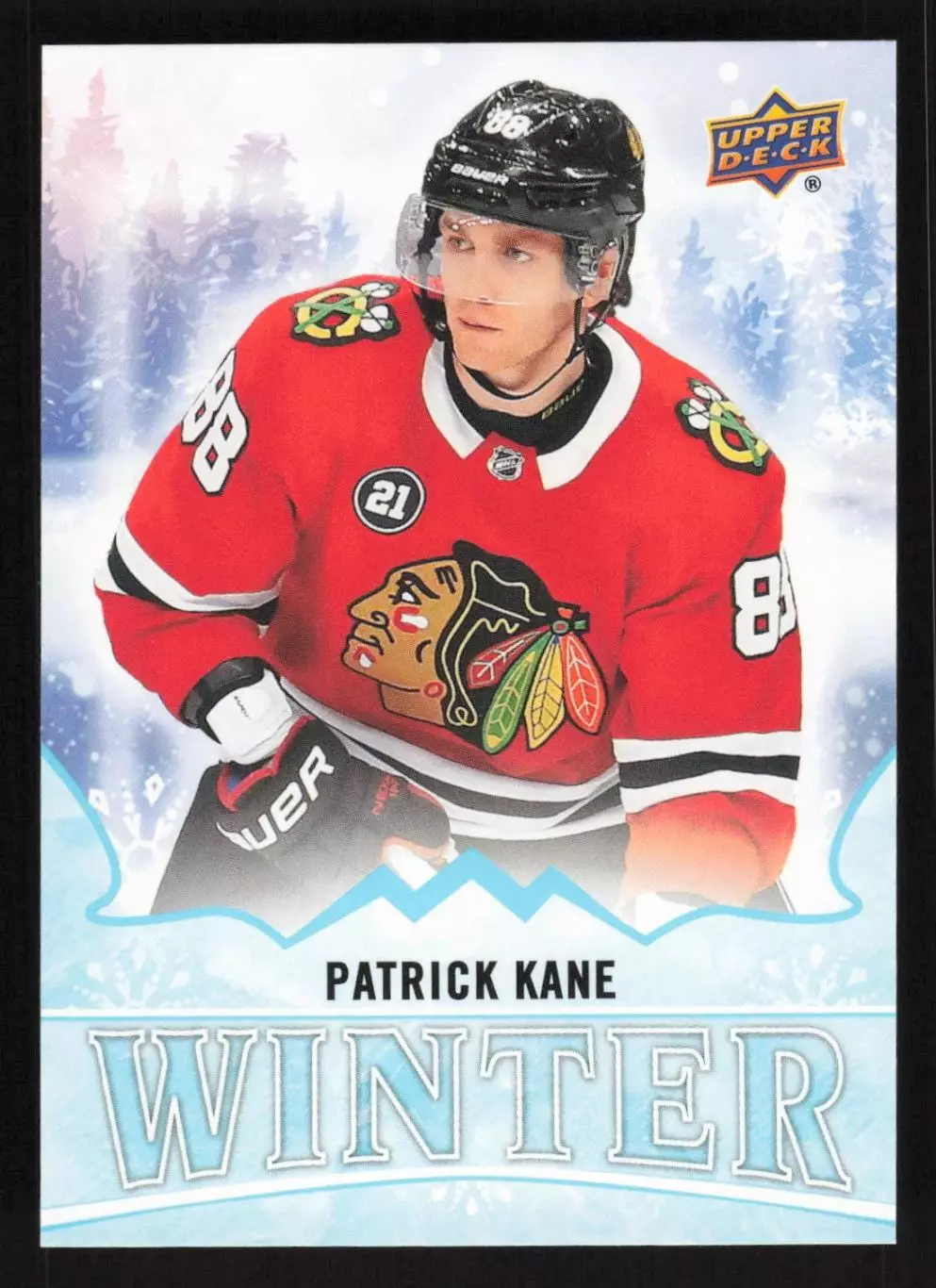 2019 Upper Deck Singles Day Winter #W19 Patrick Kane