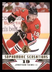 2008-09 Upper Deck Sophomore Sensations #SS2 Jonathan Toews
