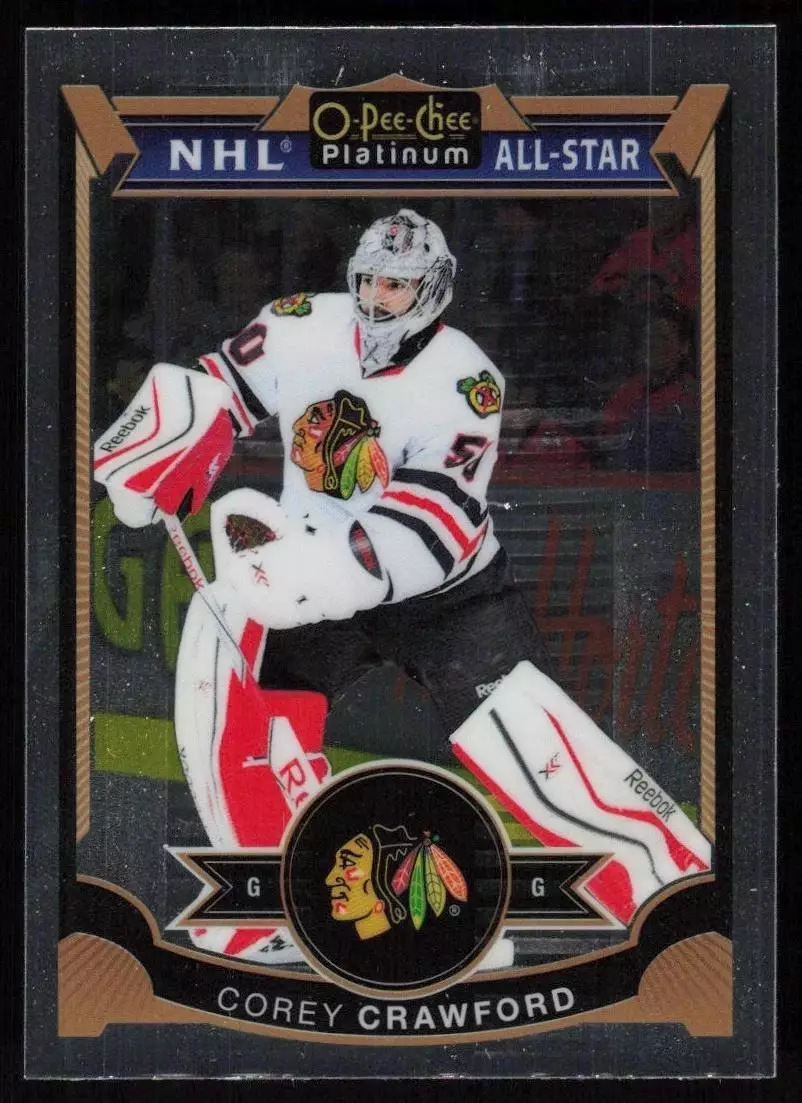 2015-16 O-Pee-Chee Platinum #3 Corey Crawford