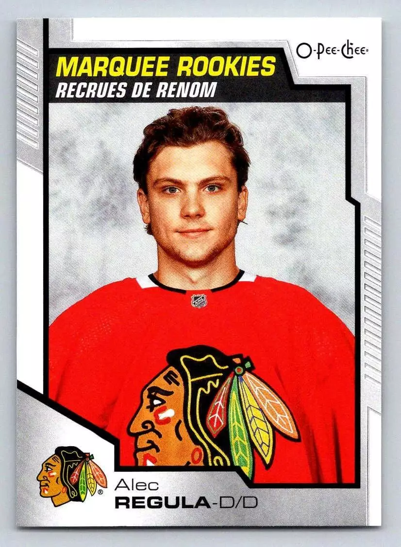 2020-21 O-Pee-Chee #635 Alec Regula RC