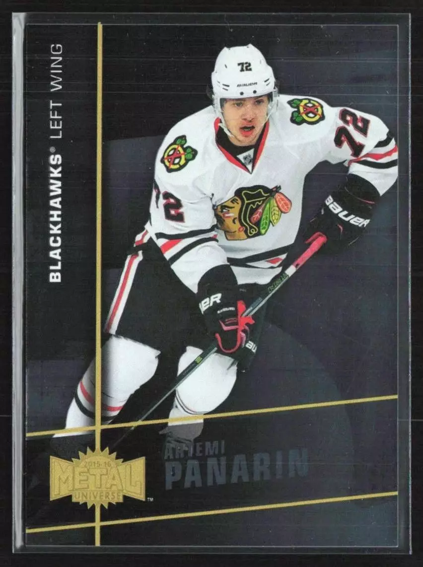 2015-16 Fleer Showcase Metal Universe #MU9 Artemi Panarin