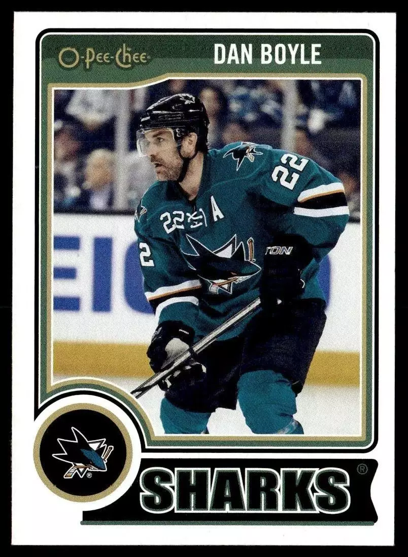 2014-15 O-Pee-Chee #376 Dan Boyle