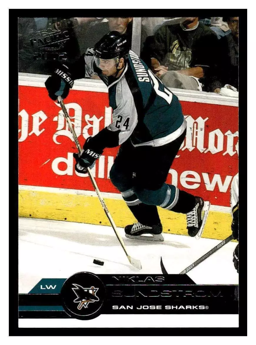 2001-02 Pacific #347 Niklas Sundstrom