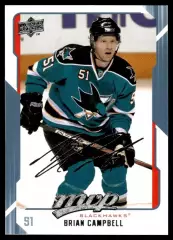 2008-09 Upper Deck MVP #69 Brian Campbell