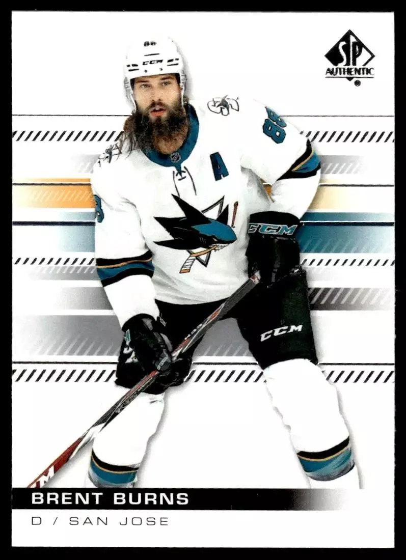 2019-20 SP Authentic #63 Brent Burns