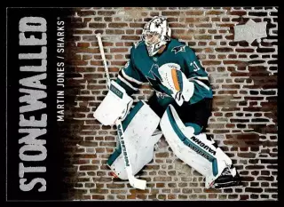 2018-19 Upper Deck Stonewalled #SW8 Martin Jones
