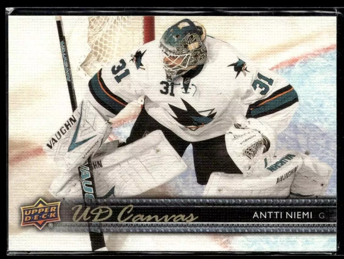 2014-15 Upper Deck Canvas #C71 Antti Niemi