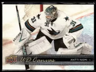 2014-15 Upper Deck Canvas #C71 Antti Niemi