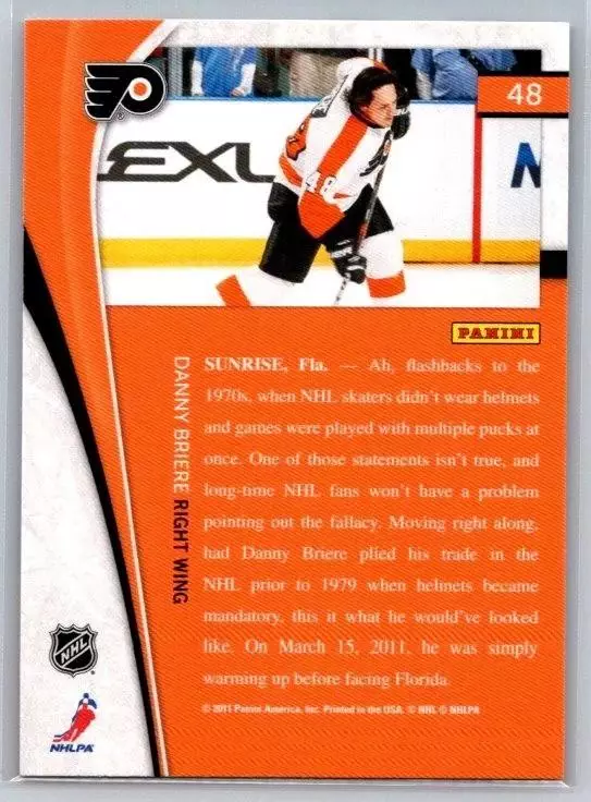 2011-12 Pinnacle #48 Danny Briere 1